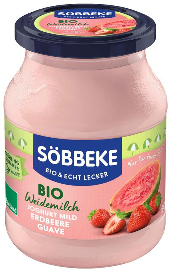 Produktfoto zu Joghurt Erdbeere-Guave