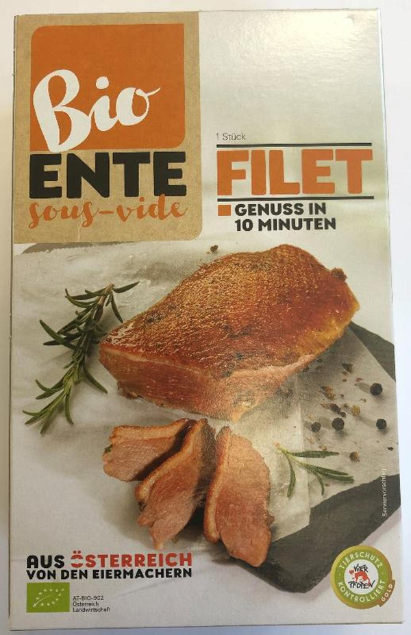 Produktfoto zu Entenbrustfilet Sous-Vide 1Stück, 0,25kg