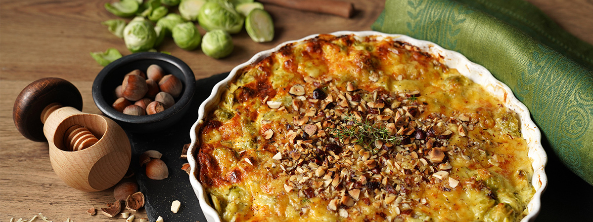 Rosenkohlgratin