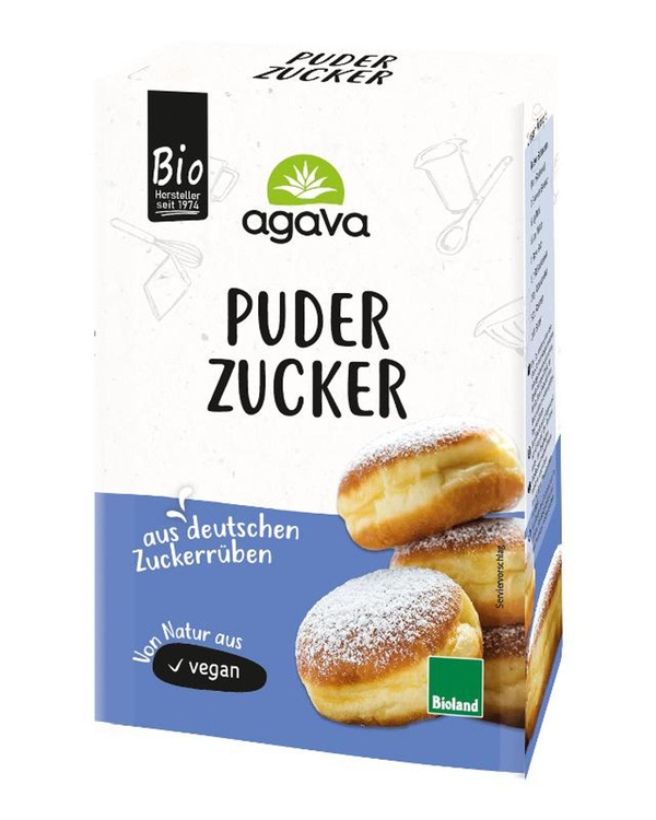 Produktfoto zu Puderzucker 250g Agava