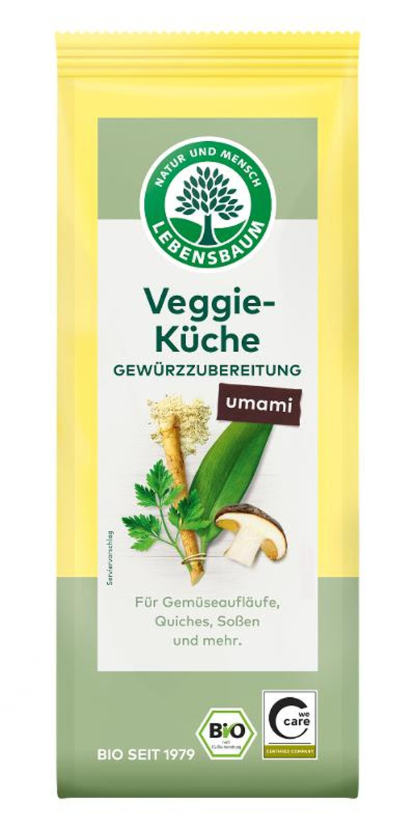 Produktfoto zu Veggie Küche Gewürz 40g