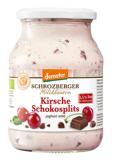 Produktfoto zu Joghurt Kirsche-Schokosplits