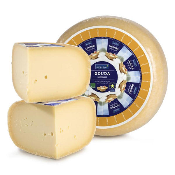 Produktfoto zu Gouda mittelalt_pikant, 3 Monate, lakt.fr.