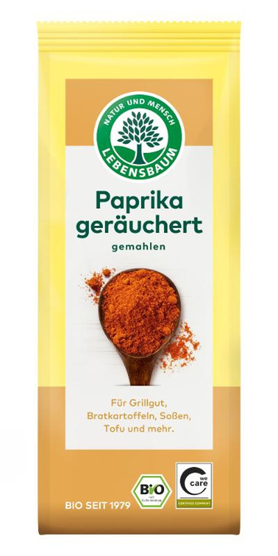 Produktfoto zu Paprika geräuchert gemahlen 50g