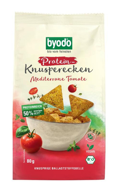 Produktfoto zu Knusperecken Protein Mediterrane Tomate