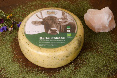 Produktfoto zu Wiggensbacher Bärlauchkäse, 6-8 Wochen