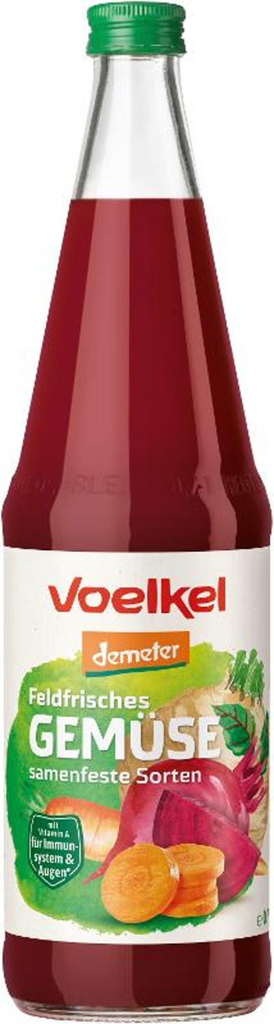 Produktfoto zu GEMÜSESAFT feldfrisch 6 x 0,7L