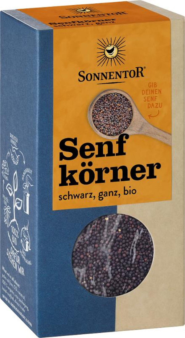 Produktfoto zu Senfkörner schwarz Tüte 70g