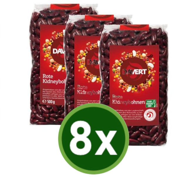 Produktfoto zu Rote Kidneybohnen 8x500g