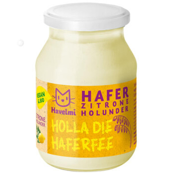 Produktfoto zu Hafer Jog. Zitrone Holunder Havel 500g