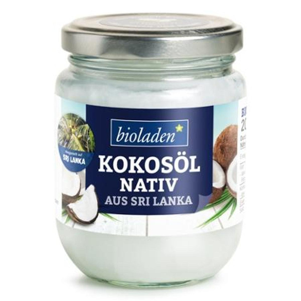 Produktfoto zu Kokosöl nativ 200ml_185g