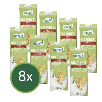 Produktfoto zu Dinkeldrink Natural 8x1l