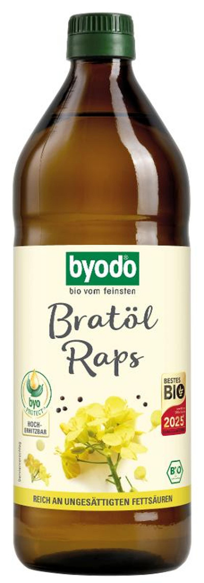 Produktfoto zu Bratöl Raps Byodo 0,75l