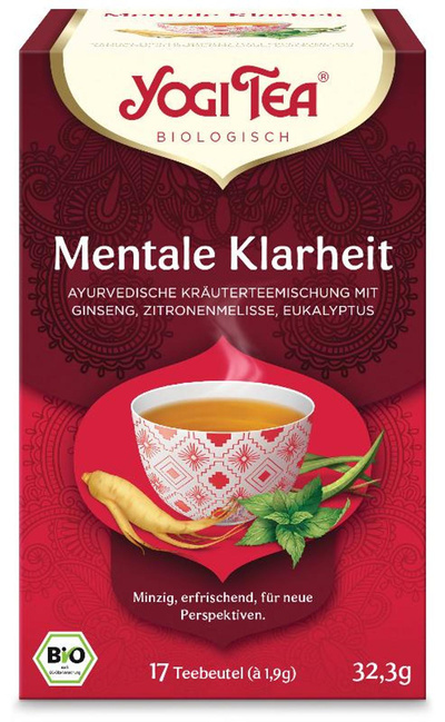 Produktfoto zu Yogi Tea Mentale Klarheit 17 Btl.