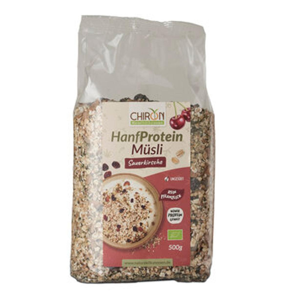 Produktfoto zu HanfProteinmüsli Sauerkirsche 550g